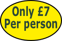 Only £7
Per person
